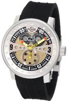 GV2 by Gevril 4040R Powerball Black Rubber Sub-Second Big Date