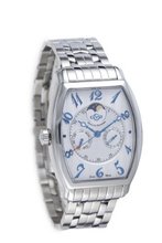 uGV2 by Gevril Gevril GV2 White Dial Stainless Steel Moonphase 4911B 