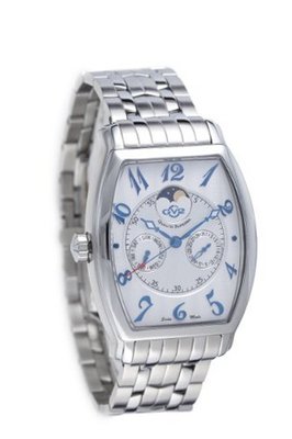 uGV2 by Gevril Gevril GV2 White Dial Stainless Steel Moonphase 4911B 