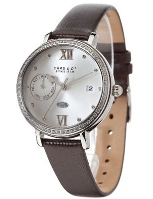 Haas & Cie Quartz Haas & Cie Damenuhr FPC432ZSA FPC432ZSA with Leather Strap