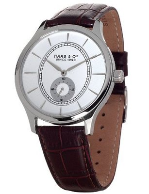 Haas & Cie Quartz Haas & Cie Herrenuhr FYH433ZWA FYH433ZWA with Leather Strap