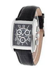 Haas & Cie Rasmus Chrono MFH416ZBA with Black Leather Strap