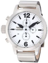 Haemmer DHC-11 Secrets Black Leather Strap Chronograph