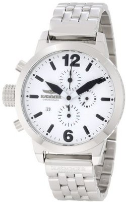 Haemmer DHC-19 Secrets Stainless Steel White Dial Chronograph
