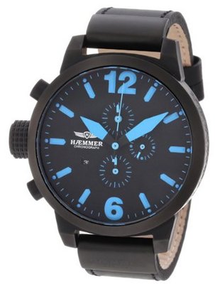 Haemmer HC-06 Giants Black PVD Chrono Leather