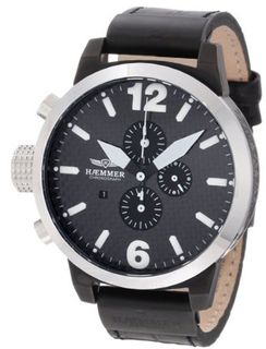 Haemmer HC-19 Giants Stainless Steel Bezel Chrono Leather