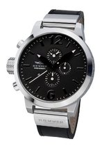 Haemmer HC-30 Asprezza Black Chronograph Stainless Steel Leather