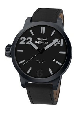 Haemmer HQ-05 Sofia Ion-Plated Gun Coated Stainless Steel Grey Hands Limited Edition