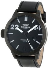 Haemmer HQ-09 Ottawa Ion-Plated Gun Coated Stainless Steel White Hands Limited Edition