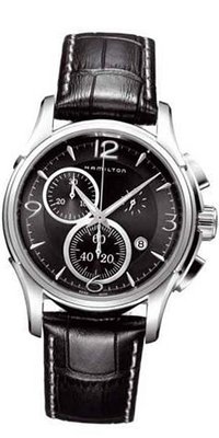 Hamilton H32612735 Jazzmaster Black Chronograph Dial