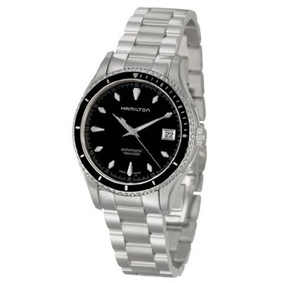 Hamilton H37415131 Jazzmaster Seaview Black Dial