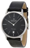 Hamilton Intra-Matic Black Dial Leather H38455731