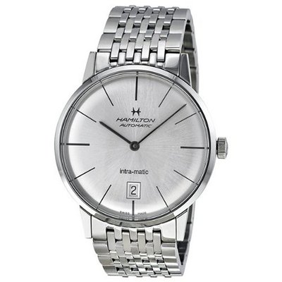 Hamilton Intra-Matic Silver Dial H38455151