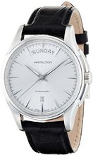 Hamilton Jazzmaster Automatic Silver Dial Black Leather H32505751