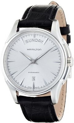Hamilton Jazzmaster Automatic Silver Dial Black Leather H32505751