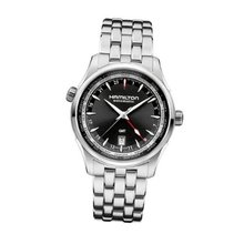 Hamilton Jazzmaster Black Dial GMT Stainless Steel H32695131