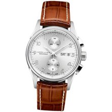 Hamilton Jazzmaster Maestro Silver Dial Brown Leather H32576555