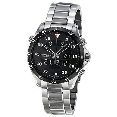 Hamilton Khaki Aviation Flight Timer Quartz Quartz H64554131