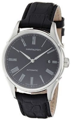 Hamilton Valiant Automatic Black Dial Leather H39515734