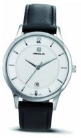 Hanowa 16-4023.04.001.07 Meeting Point Silver Dial Black Leather