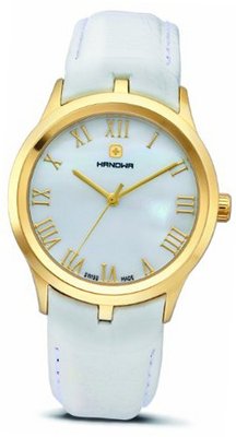 Hanowa 16-6000.02.001.20 Timeless Gold IP Mother-of-Pearl Leather