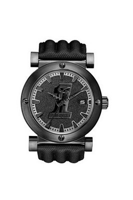 Harley-Davidson Bulova Black #1 Racing Skull Wrist 78B131