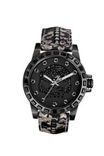 Harley-Davidson Bulova Black Crystal Skull Wrist 78L116