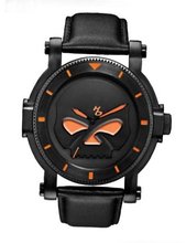 Harley-Davidson Bulova Black Willie G Skull Wrist 78A114