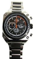 Harley-Davidson® Bulova® Chronograph Wrist . Embossed Dial. Luminious. Fold-Over Safety Buckle. WR 50m/165ft. 78B117