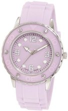 Haurex Italy 1D371DLL Vivace Lilac Dial Rubber Date