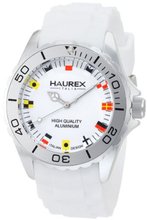 Haurex Italy 1K374UWF Ink White Rubber Band Flag-Like Indices Aluminum