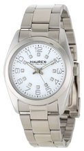 Haurex Italy 2A388DWW Narciso Round Stainless Steel White Dial Swarovski