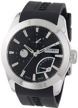 Haurex Italy 3A501UNN Magister Round Stainless Steel Day Retrograde Date