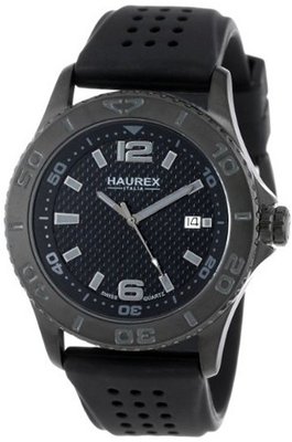 Haurex Italy 3N500UJN "Factor" Black Coated Stainless Steel Sport