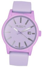 Haurex Italy 6K378DL1 Compact Lilac Aluminum Case Lilac Dial Date