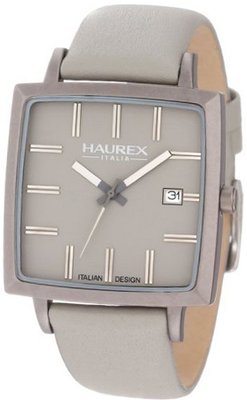 Haurex Italy 6K380UGG Compact W Square Grey Leather