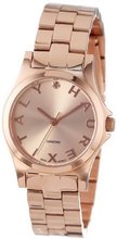 Haurex Italy 7R505DDS Diamond-Accented Mini-City Rose Gold