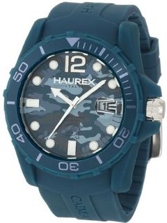 Haurex Italy B1354UCB Caimano Teal Camouflage Dial