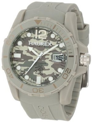 Haurex Italy G1354UCG Caimano Grey Camouflage Dial