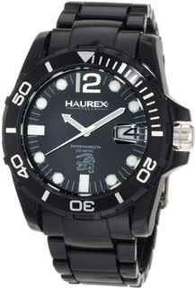 Haurex Italy N7354UNN Caimano Date Black Dial Plastic Sport