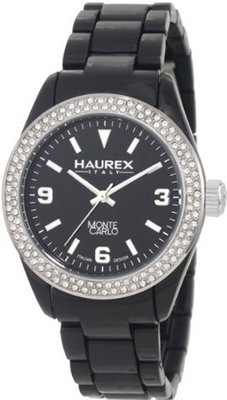 Haurex Italy PN360DN1 Monte Carlo Double Crystal Bezel Ring Luminous