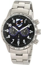 Haurex Italy US300UBN Red Arrow U.C. Sampdoria Chronograph Tachymeter Steel Bracelet