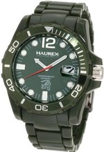 Haurex Italy V7354UVV Caimano Date Green Dial Plastic Sport