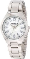 Haurex Italy XA387DSS Orchidea Round Mother-of-Pearl Bold Numbers