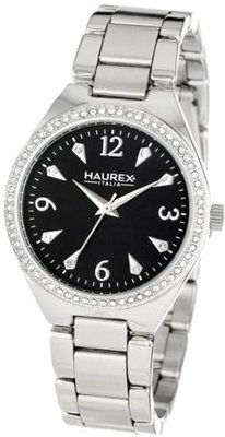 Haurex Italy XS387DNN Orchidea Round Black Crystals