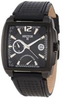 Hector 665232 Black PVD Dual-Time Date