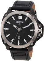 Hector 665250 Black Sun-Ray Dial Date