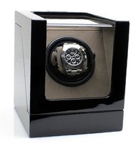 Heiden Vantage Single Winder with LCD - Ebonywood