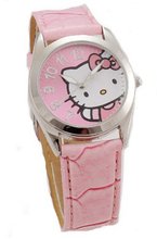Hello Kitty Analogue Pink Strap