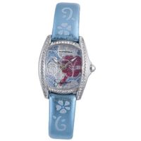 Hello Kitty Blue Floral Stainless Steel